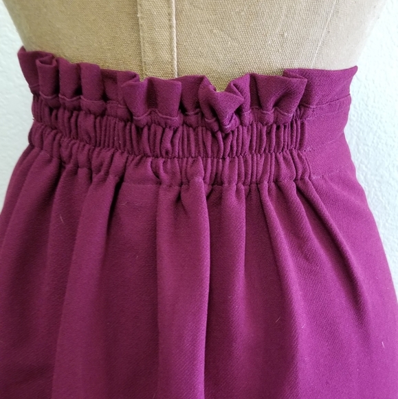 Plum skater skirt - Picture 4 of 7